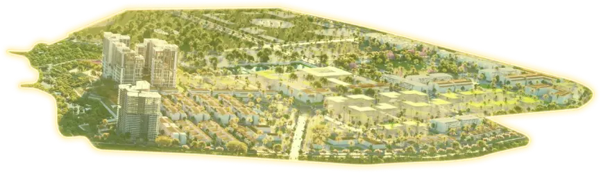 Phối cảnh đảo Hành Chính — Capital Island