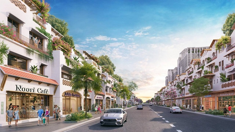 Nhà phố Shophouse thấp tầng Charmora City